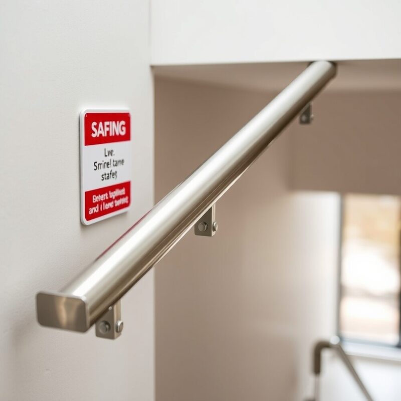 Safety Signs & Handrail Brackets
