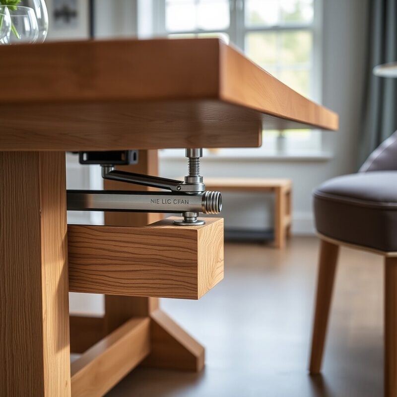 Extending Table Fittings for Tables without Frames