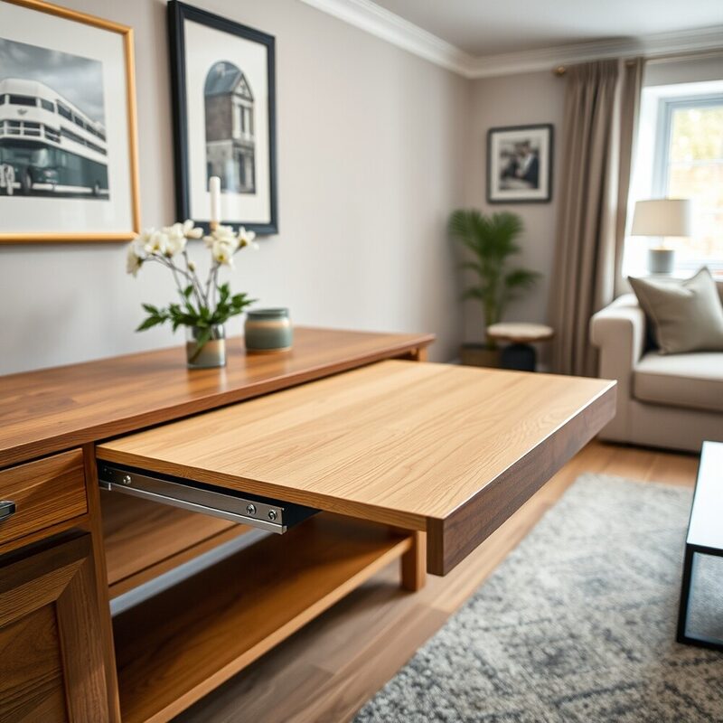 Pull-Out Table System