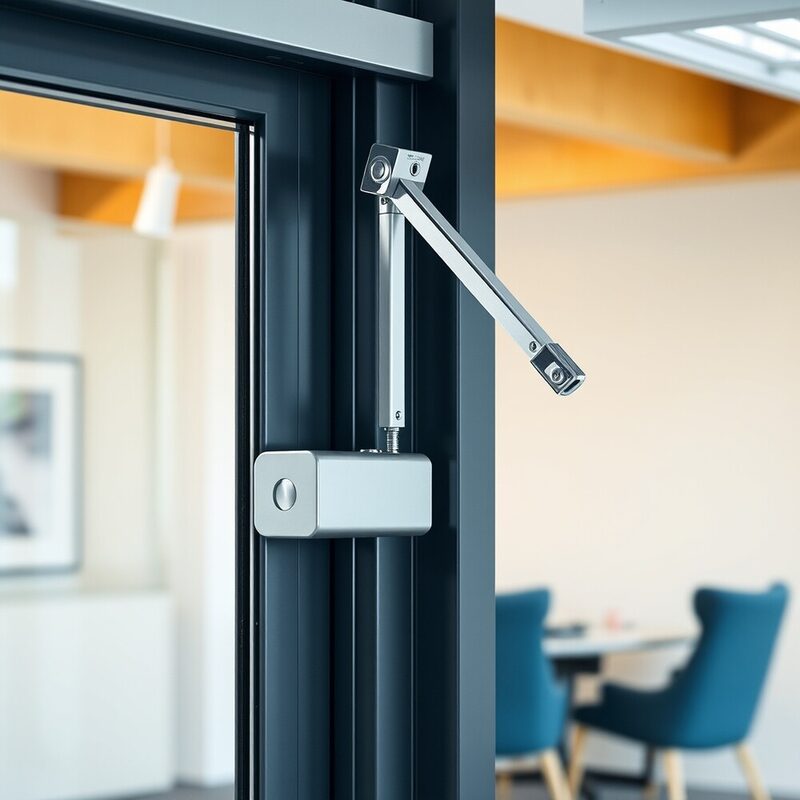 Overhead Door Closers with Arm