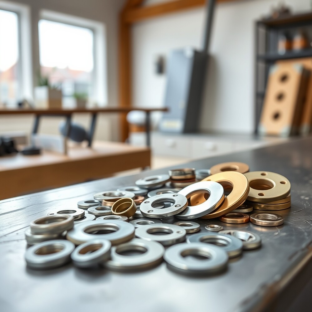 Washer, rosette, spacer plate
