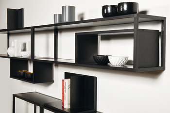 Smartcube Pole Sec x4 563mm Aluminium Black