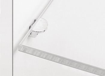 Gls Shelf Support 6/8/10mm Screw Zinc Alloy NP - view 2