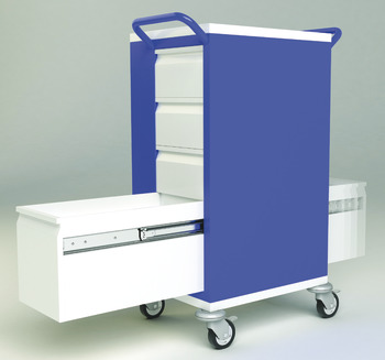 3630 BB Drawer Runner 2-Way Full 40kg 700mm Bright Zinc Plated - view 2