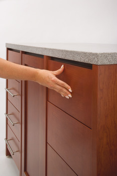 3832TR BB Drawer Runner Full 43kg 700mm Bright Zinc Plated - view 4