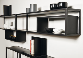 Smartcube Set 300x900mm Aluminium Black - view 5