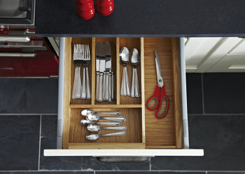 eXTray Beech Cutlery Ins 420/400-600mm - view 2