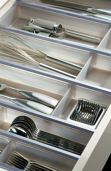 Cuisio Cut Tray 423/500mm Plastic/Aluminium Wht - view 3