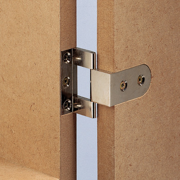 Neuform Hinge 40mm 19-20mm Brass PNP - view 2