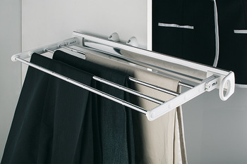 WithRobe PO Trouser/Tie Rack 505mm Black - view 2