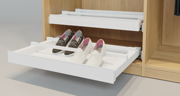 Dresscode Shoe Rack 800mm Grey - view 2