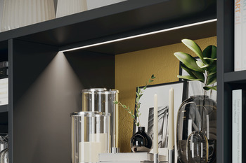 Loox5 2102 Profile SM 3.0m Aluminium/Plastic OplSlv - view 2