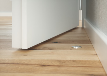 Door Stop Magnetic Concealed Steel/Plastic Black - view 3