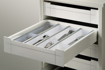 Cuisio Cut Tray 423/500mm Plastic/Aluminium Wht - view 2