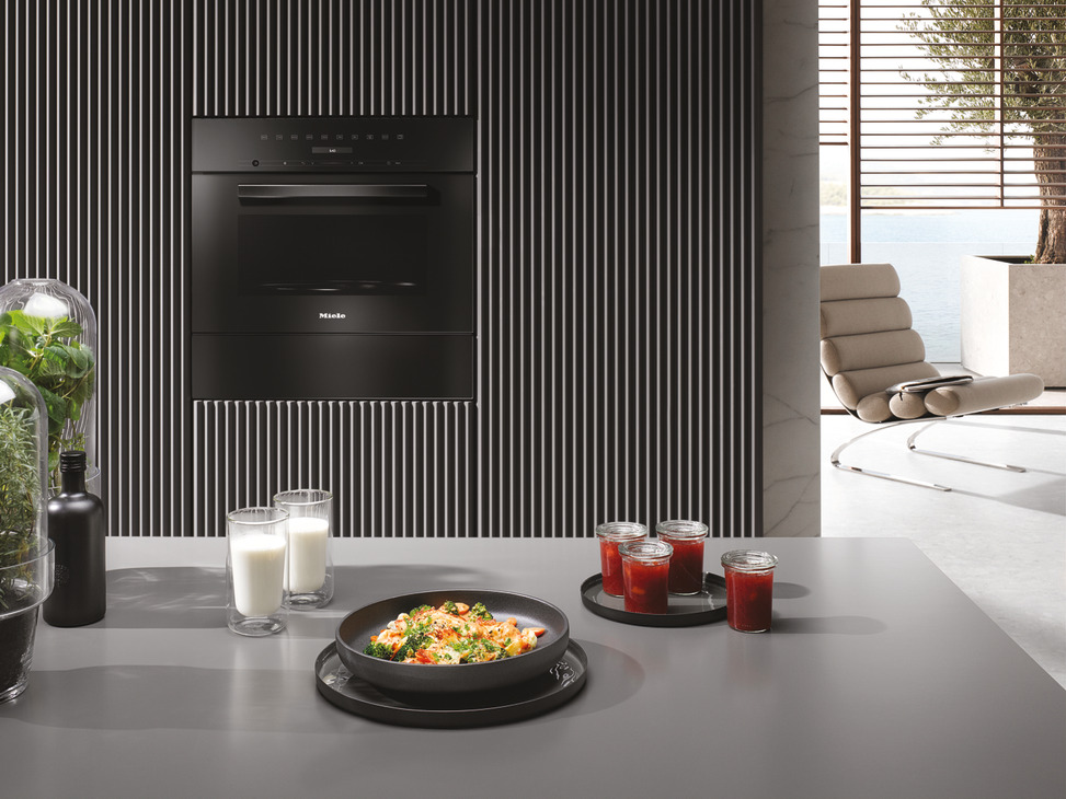 Miele M7244TCOBBL Microwave/Grill O.Black - view 5