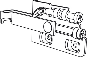 Scarpi-4 Cabinet Hanger RH Screw-On - view 2