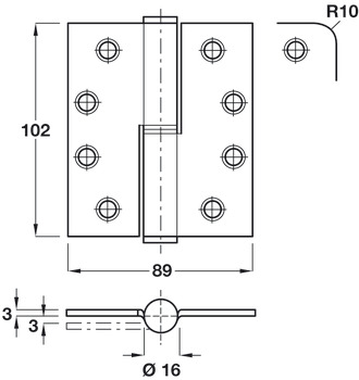 Loadmaster LiftOff Hng Square 102x89 CW SSS - view 2