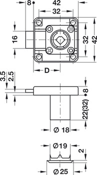Symo Rim Lock 18/32mm DR Differ MNP - view 4