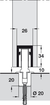 Hawa Variofold 80H Fitting Set 2 - view 5