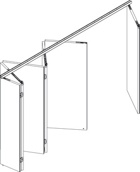 Hawa Centrefold 80H Fitting Set - Set 2 - view 4