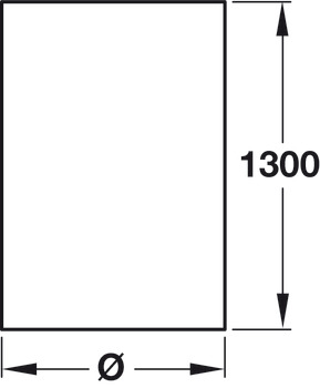 Steel Tube CTL D80x1300mm Stainless Steel Col Lacq - view 4