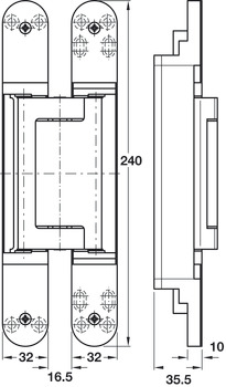 Tectus TE640 3D 180D Hinge MB - view 5