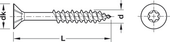 Hospa Jet Screw Prt Countersunk TS15 D3.0x30mm Glv - view 2