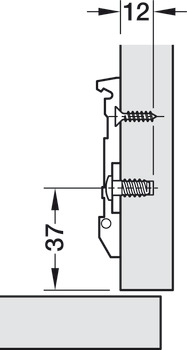 Tiomos Econ 2mm M.Plt Clk 3prt Cruci PM - view 4
