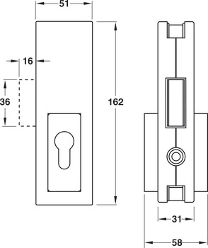 Startec PatchFit Lock w Pro Cyl MSS - view 4
