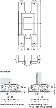 Tectus TE640 3D A8 FR 180D Hinge SC - view 2