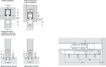 Hawa Junior 80B Mod FitSet 1Dr Bolt Long - view 5