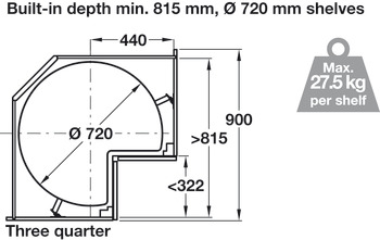 VS CorWheel Pro Base PO 3/4 Lva/Lva - view 2