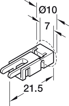 Loox5 LED 5mm IC Lead 12/24V 2.0m MC - view 2
