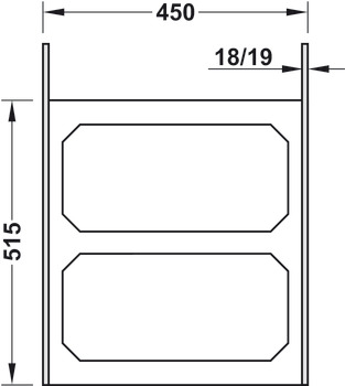 VS Envi Space XX Pro S Bin 450 64L Lva - view 2