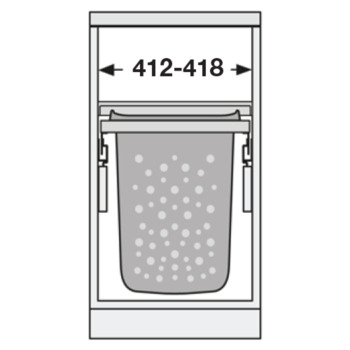 Hailo Laundry-Carrier 450mm 2x33L - view 4
