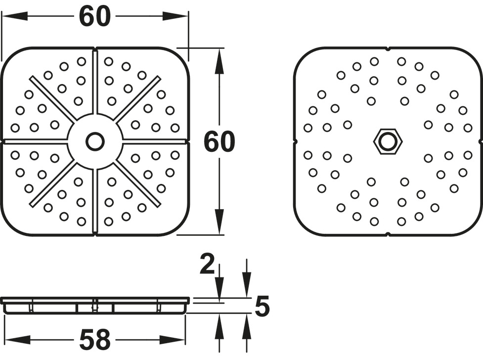 Button-fix Type 3 Bonded Plate - view 2
