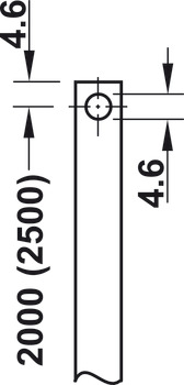 Symo3000 Profile Rods-2500mm Dr Steel Galvanised - view 2