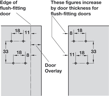 90D Easy Mount Conc Hinge Sprung SF - view 4