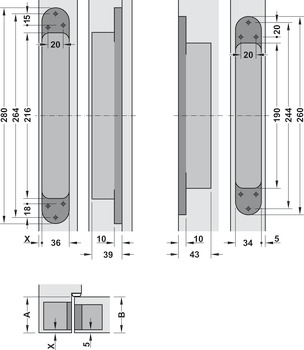 Tectus TE645 3D 180D Hinge BM - view 5