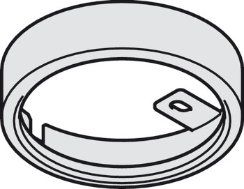 Loox5 LED2094/3094 Bezel SM D65mm Steel Black - view 2