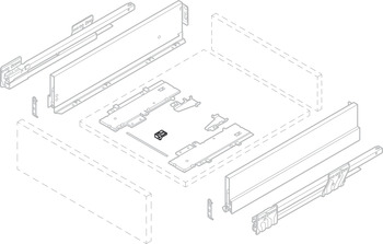 NPS Tipmatic Set Max Cabinet 1200mm - view 3
