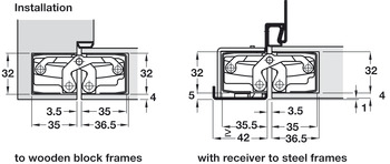 Tectus TE640 3D FR 180D Hinge MB - view 3