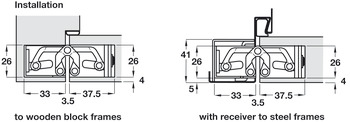 Tectus TE527 3D 180D Hinge SSSE - view 3