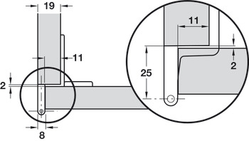 Aximat 300 270D Hinge SP Arm Screw - view 2