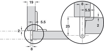 Aximat 300 240D Hinge SP Arm Screw - view 2