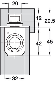 Geze Boxer Sgl OH Dr Closer 2-4 FR - view 3