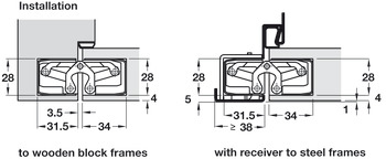 Tectus TE340 3D FR 180D Hinge MB - view 3