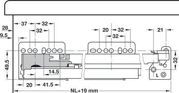 NPS Tipmatic+ Synchronisation Rod 1080mm - view 4