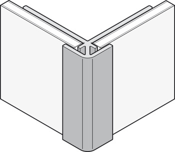 AluSplash Ext Crn Profile 610mm Aluminium Antique - view 4
