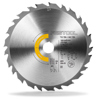 Festool Saw Blade Wd HW160x1.6x20 FWW25 000.00.919